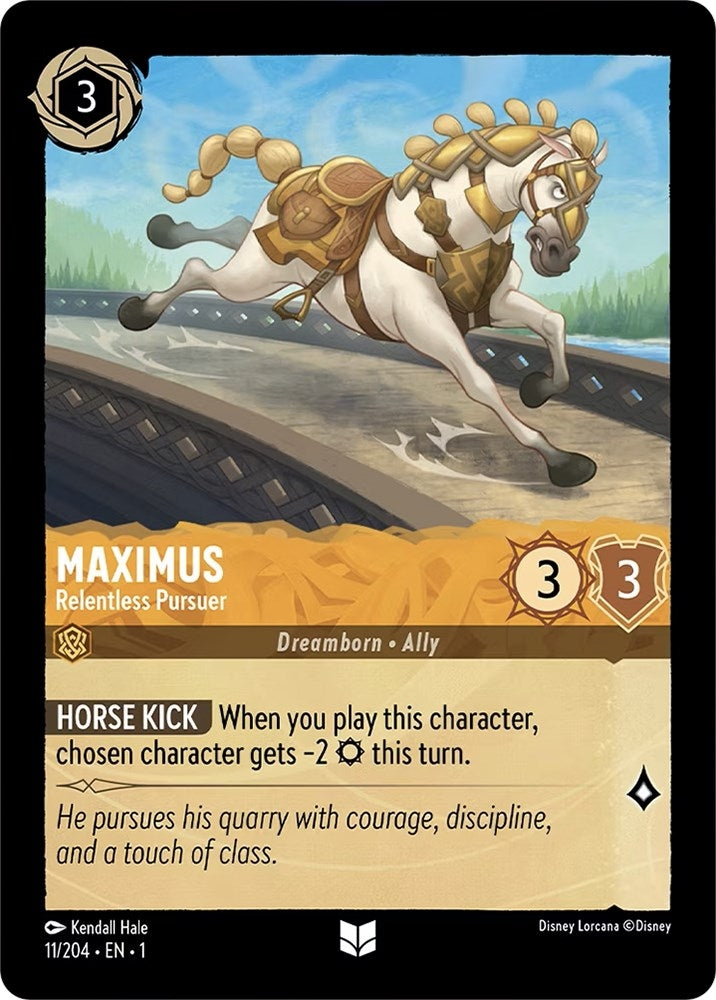 Image for Maximus - Relentless Pursuer (11/204) (The First Chapter) - Disney Lorcana