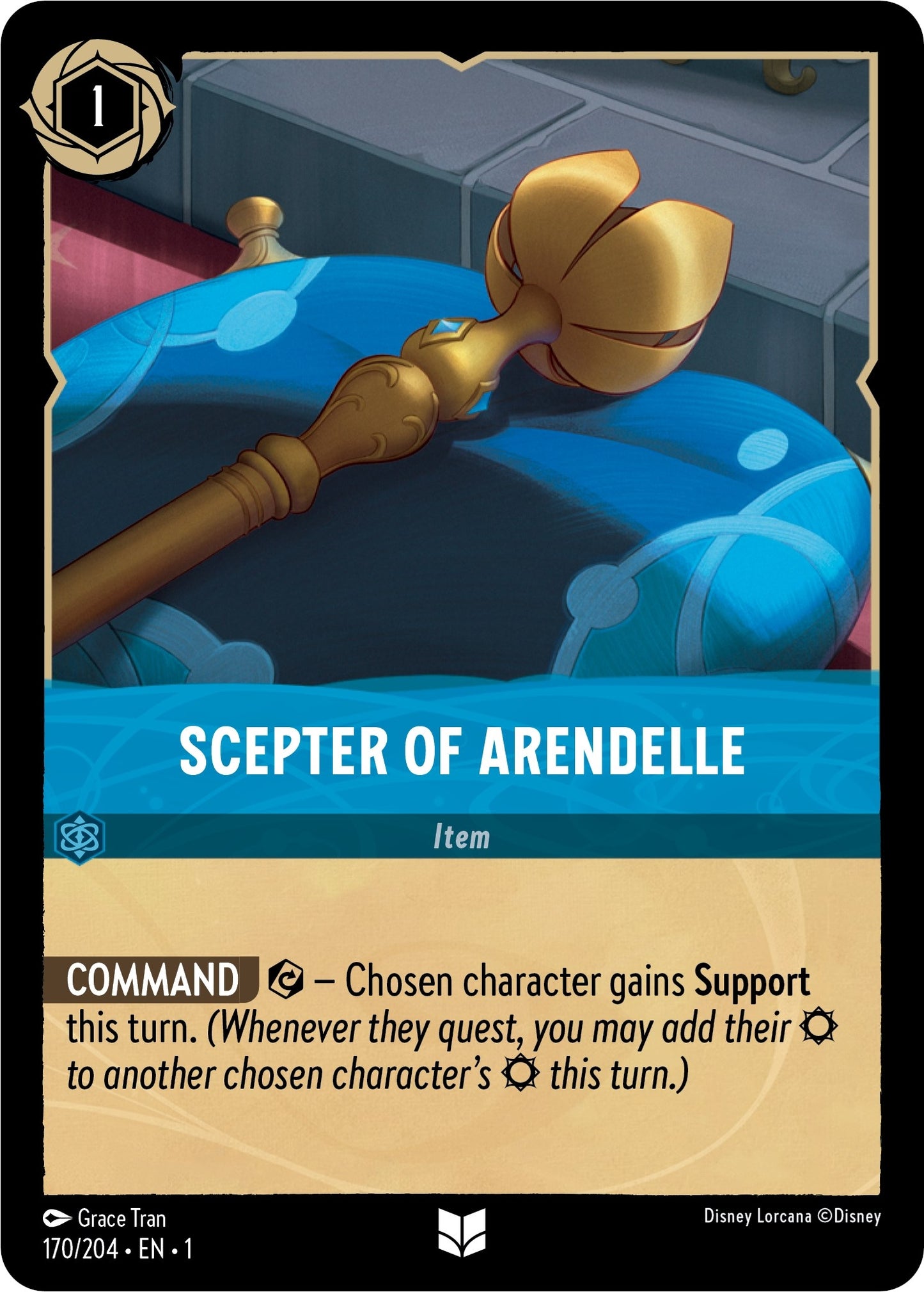 Image for Scepter of Arendelle (170/204) (The First Chapter) - Disney Lorcana