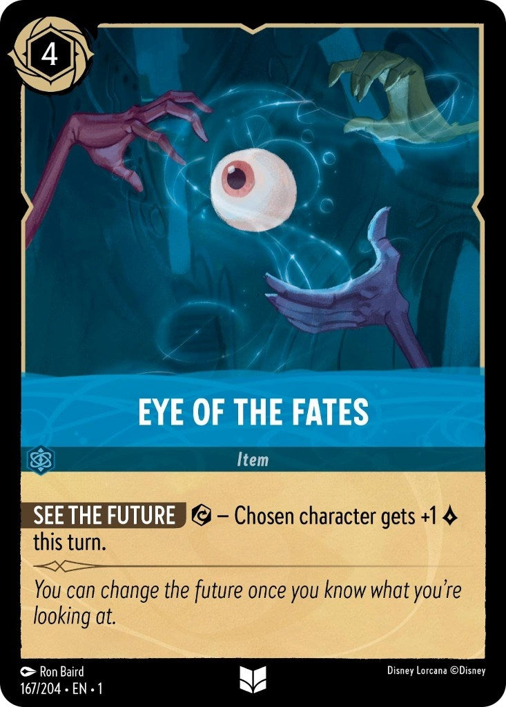 Image for Eye of the Fates (167/204) (The First Chapter) - Disney Lorcana