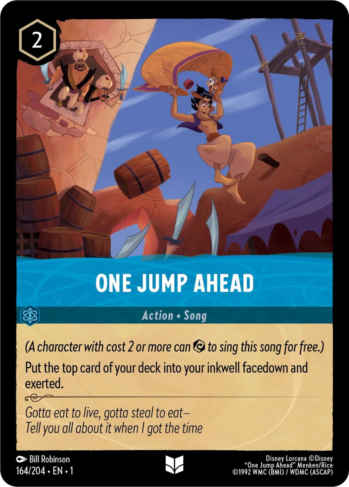 Image for One Jump Ahead (164/204) (The First Chapter) - Disney Lorcana