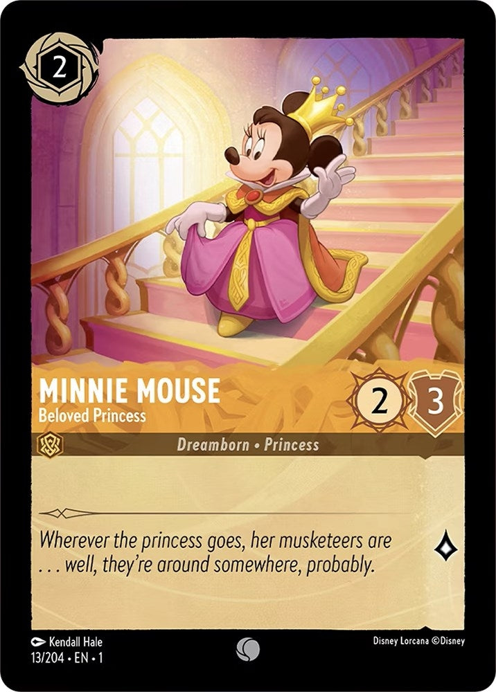 Image for Minnie Mouse - Beloved Princess (13/204) (The First Chapter) - Disney Lorcana