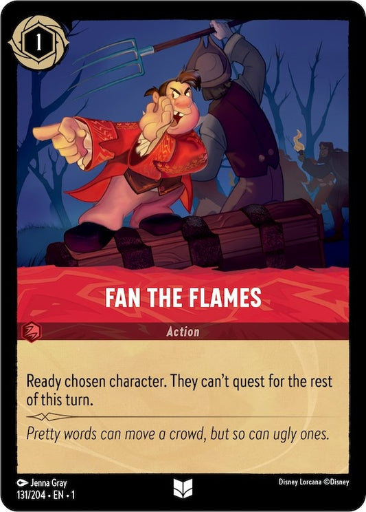 Image for Fan the Flames (131/204) (The First Chapter) - Disney Lorcana