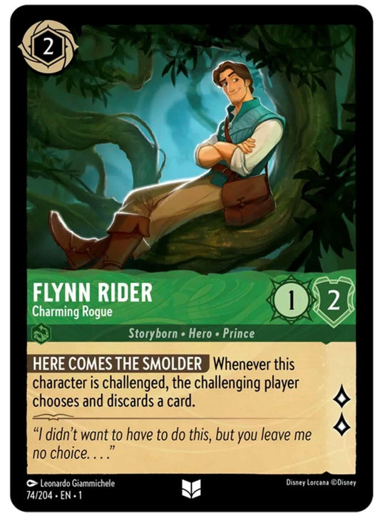 Image for Flynn Rider - Charming Rogue (74/204) (The First Chapter) - Disney Lorcana
