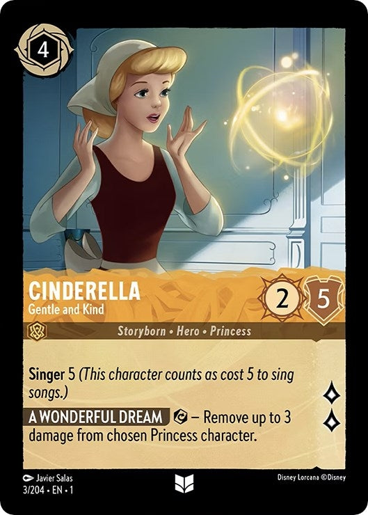 Image for Cinderella - Gentle and Kind (3/204) (The First Chapter) - Disney Lorcana