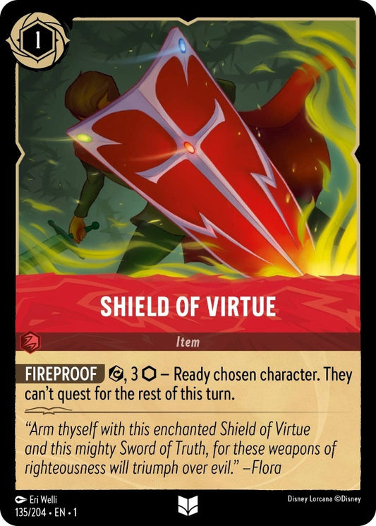 Image for Shield of Virtue (135/204) (The First Chapter) - Disney Lorcana