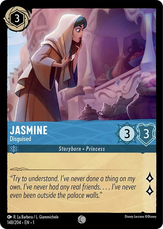 Image for Jasmine - Disguised (148/204) (The First Chapter) - Disney Lorcana