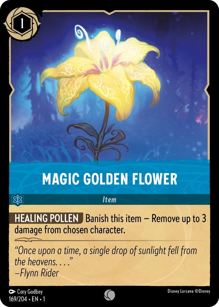 Image for Magic Golden Flower (169/204) (The First Chapter) - Disney Lorcana