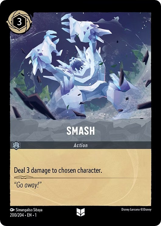 Image for Smash (200/204) (The First Chapter) - Disney Lorcana